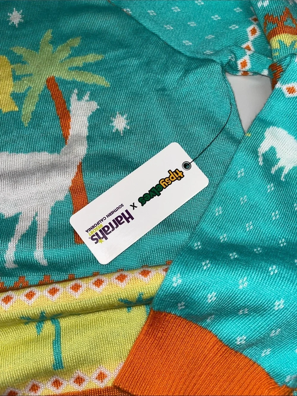 Tipsy Elves Teal and Orange 
